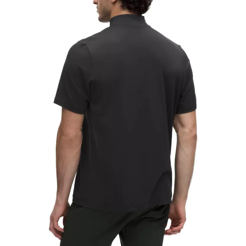 Lululemon Mockneck Golf Clothing Men's Black-1