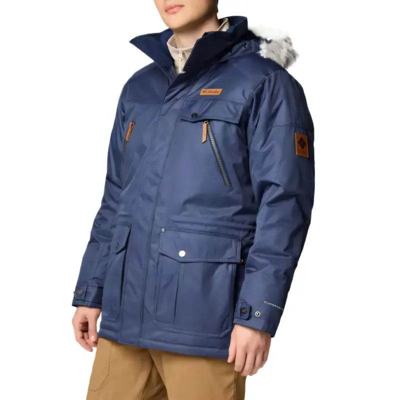 Columbia Barlow Pass TurboDown Jacket Men's Marine Blue-2