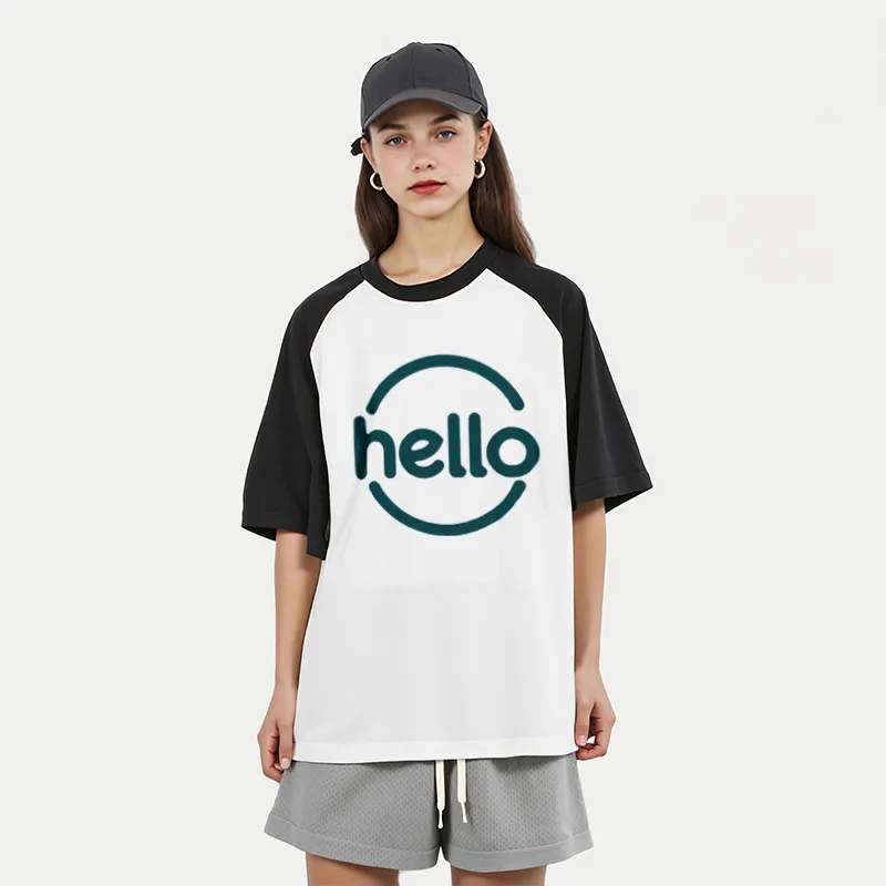 FAIRWHALE Drop Shoulder Sleeve T Shirt Women's-6