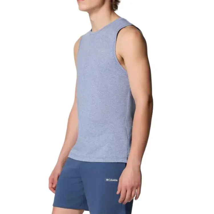 Columbia Thistletown Hills Tank Tops Men's Mountain Blue Mixed Color-2