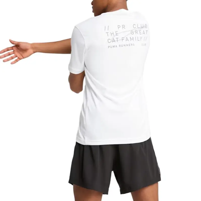 PUMA GRAPHICSDRYCELL T Shirt Men's White-3