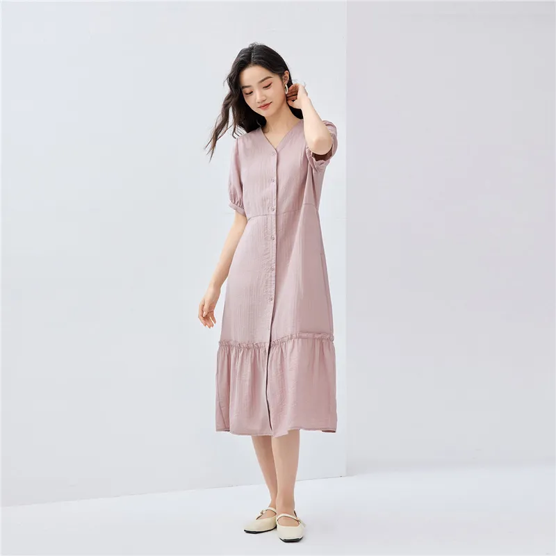 UNIQLO Short Sleeved Dresses Women's-4