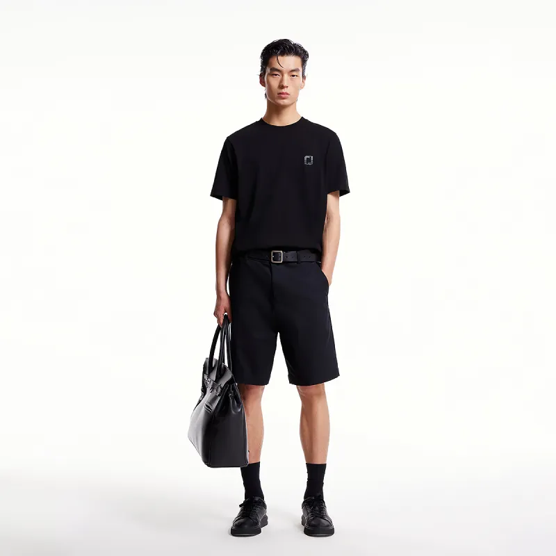 JACK&JONES T Shirts Men S03 Black-2