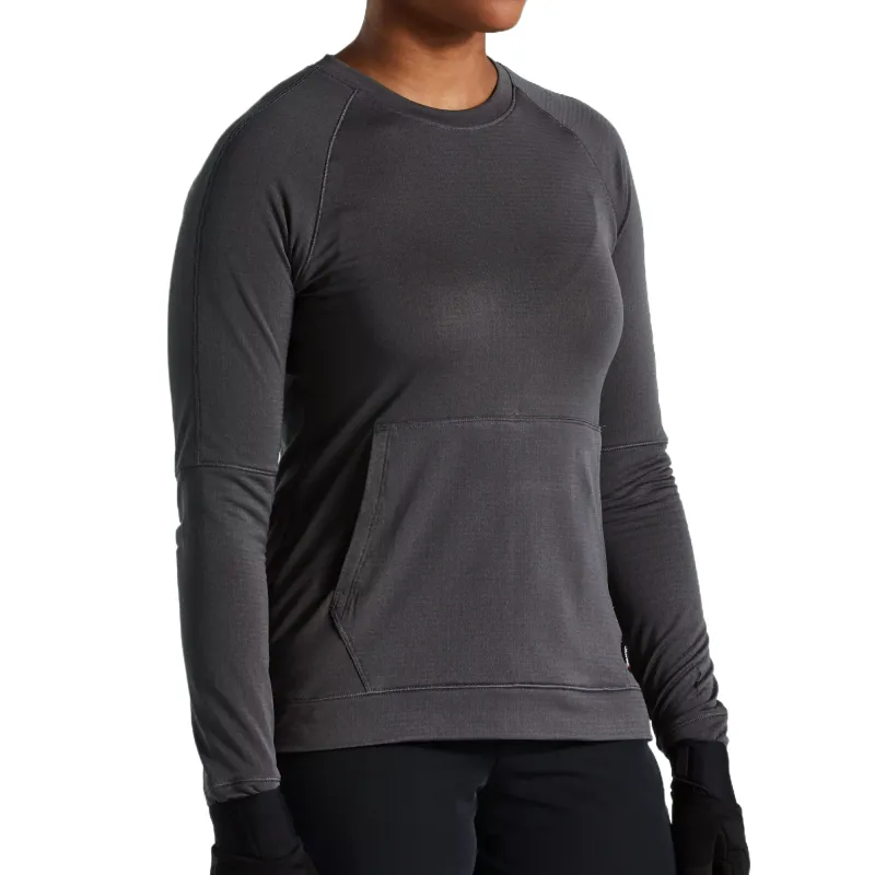 SPECIALIZED Trail Series Thermal Jersey Cycling Clothing Women's Lime Gray-1