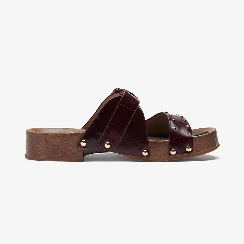 Le Saunda Rubber Sole Slide Slippers Women's-7