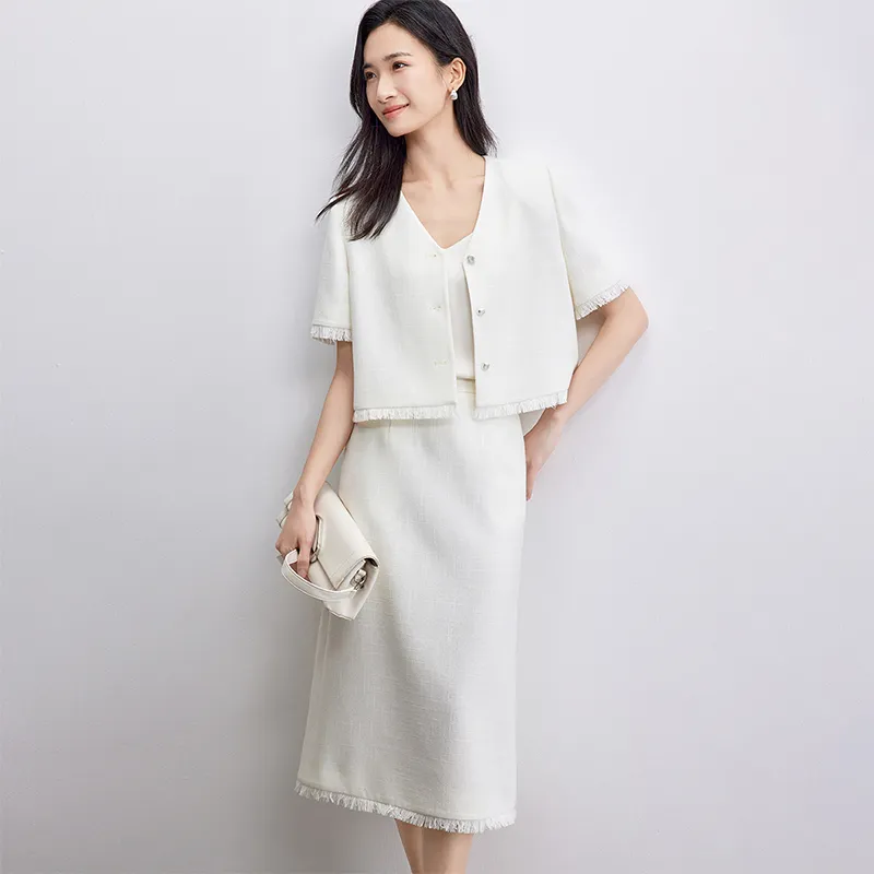 SENTUBILA Two Piece Skirt Sets Women's-10