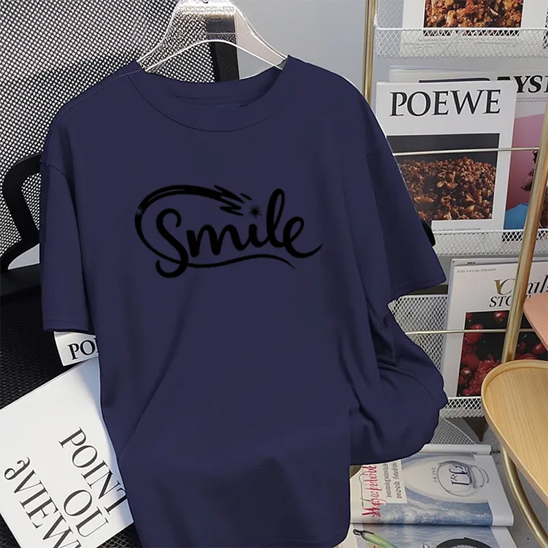 FAIRWHALE Drop Shoulder Sleeve T Shirt Women's-11
