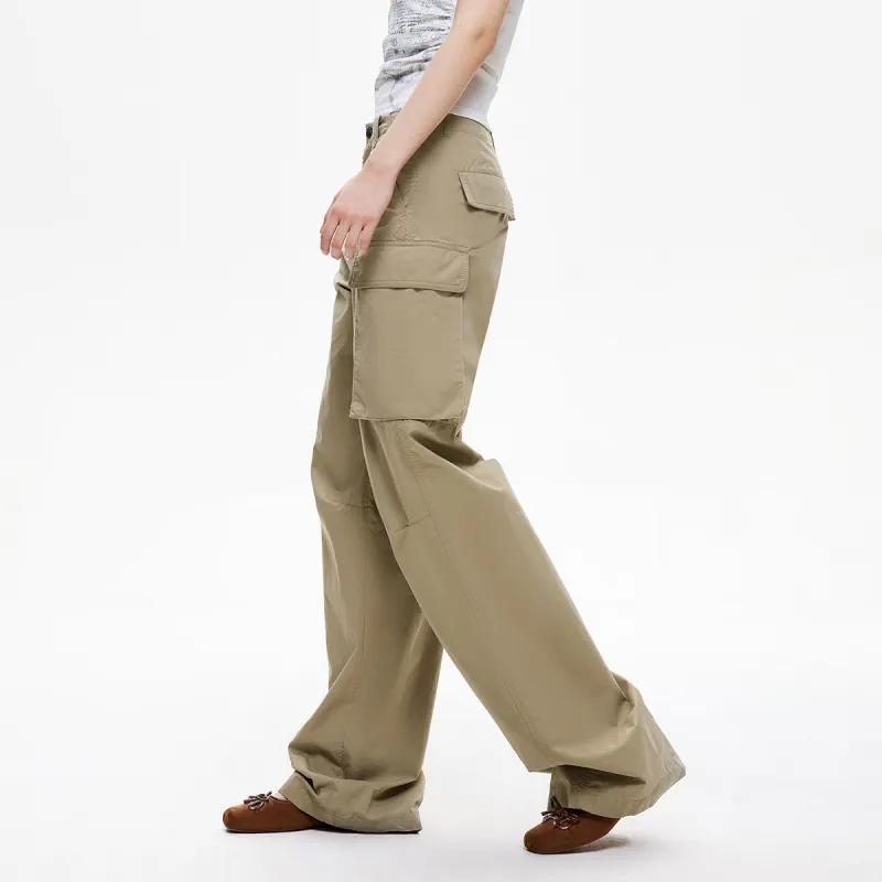 ONLY Casual Pants Women's Lead Gray-4