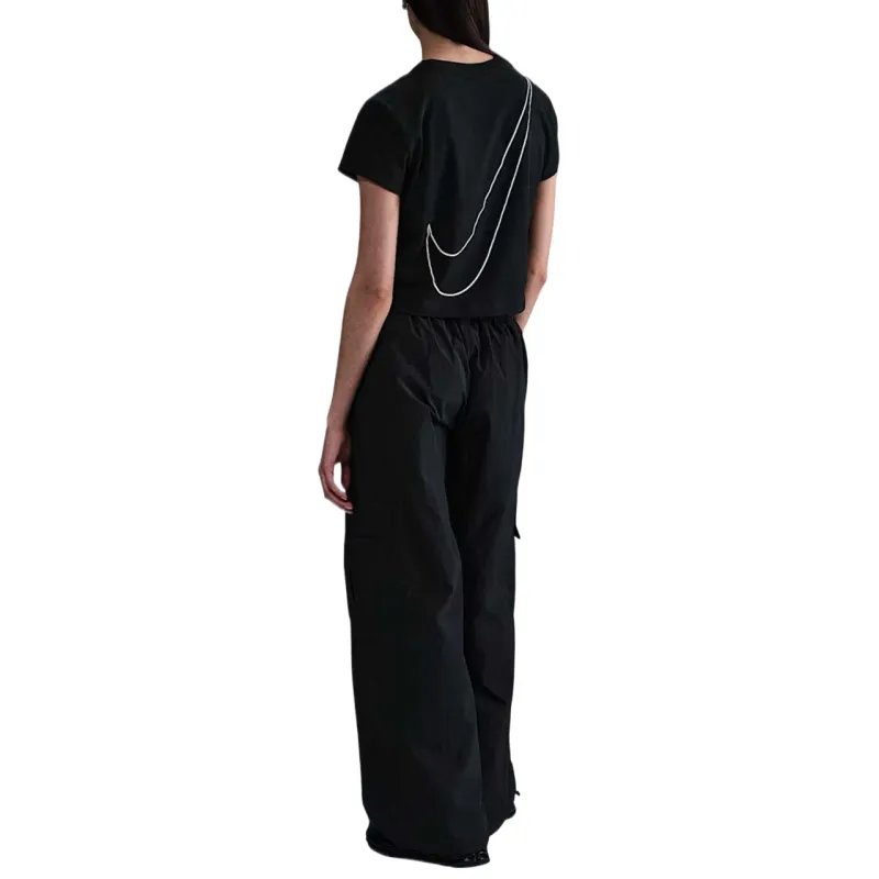 Nike Sportswear Club Women's Short Sleeve Cropped Graphic T Shirt-3