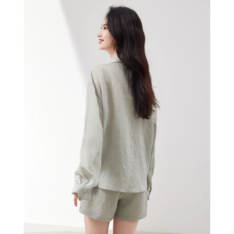 XINFEIYU Shirt Matching Set Women's-5