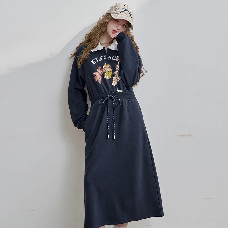 ELF SACK Long Sleeved Dress Women's-9