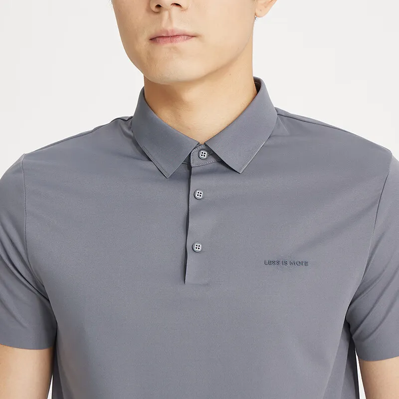 LESS IS MORE Polo Shirts Men-4