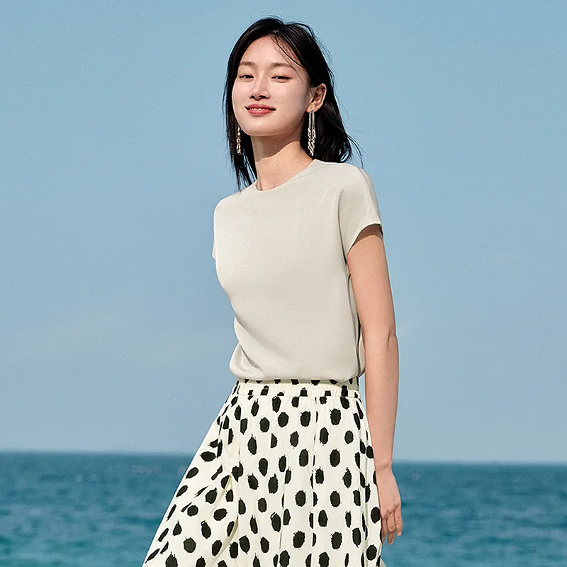 JZ. ANNAKRO Chiffon Shirt Women's-5