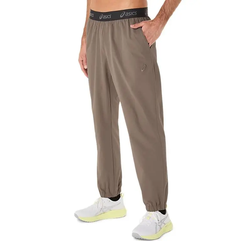 Asics Pant DOUBLE WEAVE Casual Pants Men's Taupe-2