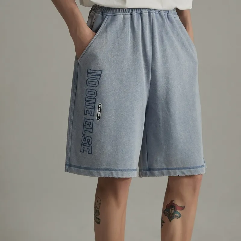 NO ONE ELSE Casual Shorts Unisex-6