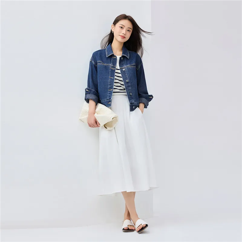 UNIQLO Denim Jackets Women's-2