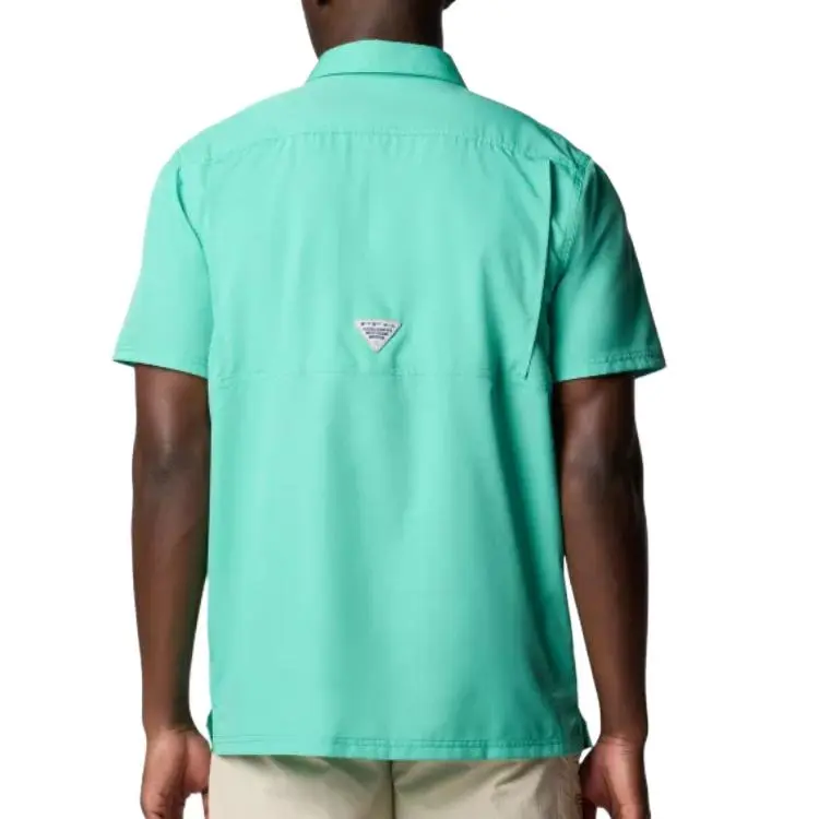 Columbia PFG Slack Tide Shirt Men's Enamel Green-1