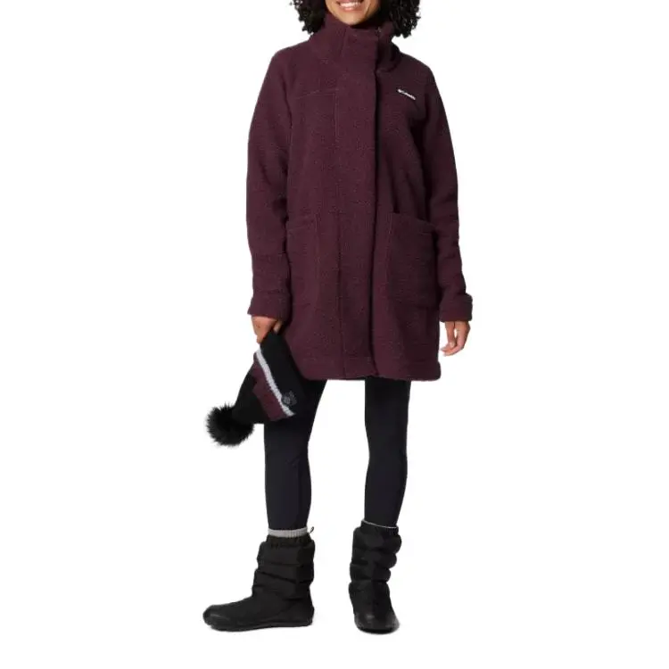 Columbia Panorama Velvet feel Coat Women's Brown-4
