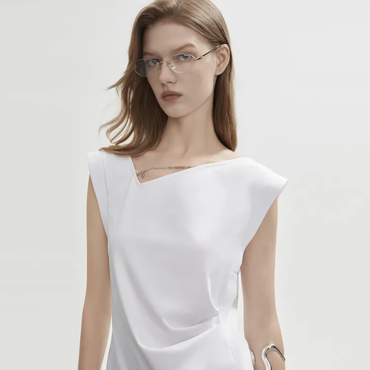 ELLE T Shirts Women's White-5