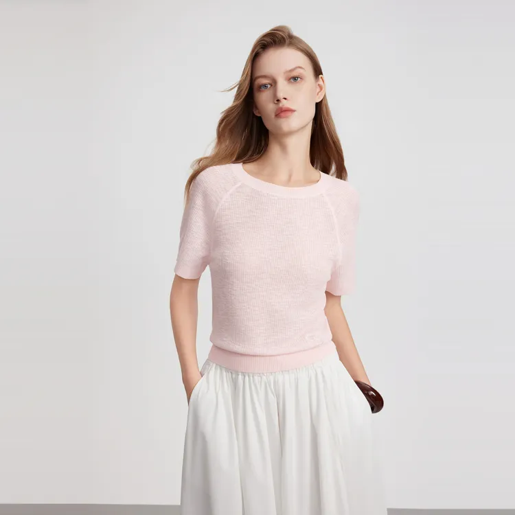 ELLE Knitwear Women's Pink-2