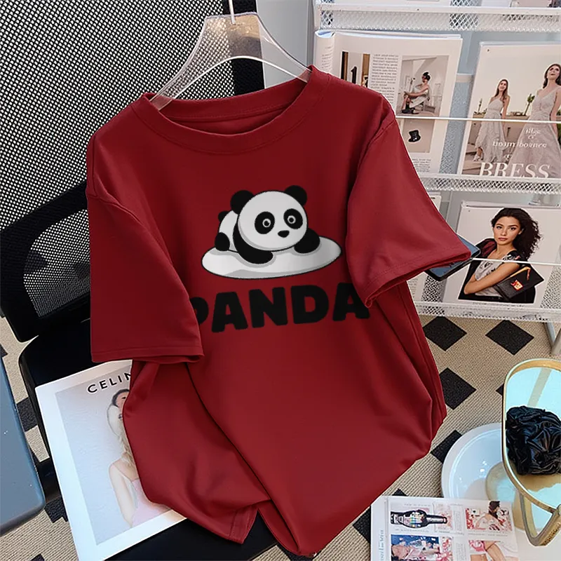 FAIRWHALE Drop Shoulder Sleeve T Shirt Women's-8