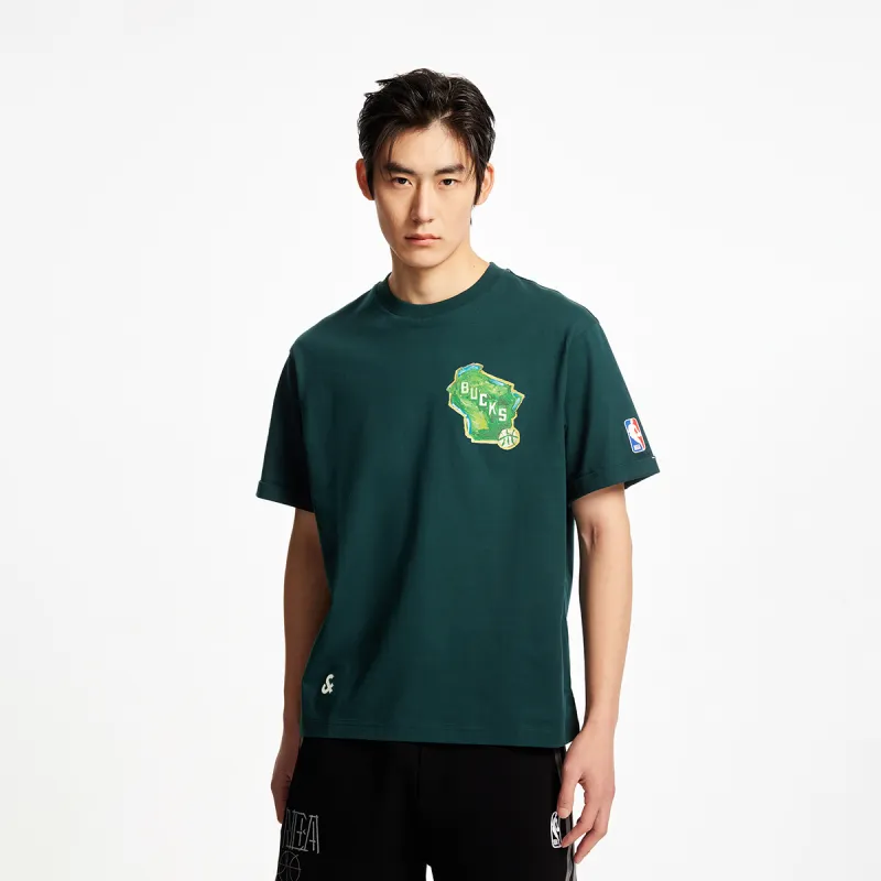 JACK JONES· T Shirt Men's E53 Dark Green-2