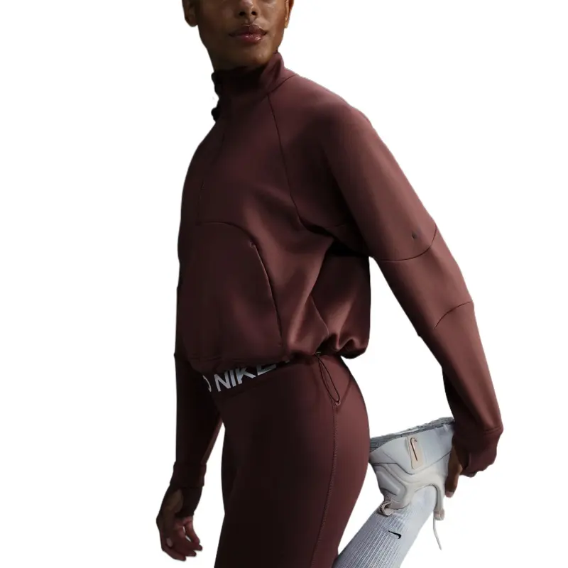 Nike Dri FIT Prima Women's 1/2 Zip Training Top-4