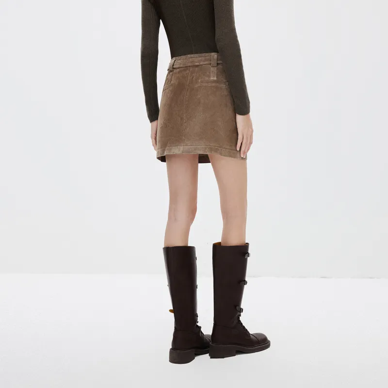 ONLY Leather Short Skirts Women's-16