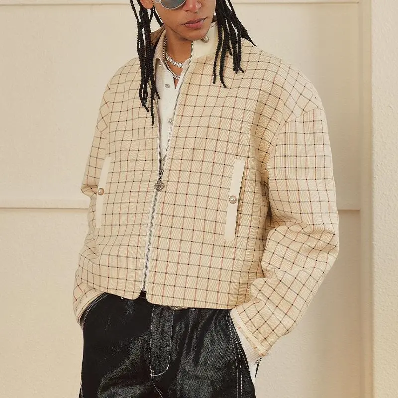 GLACIERBOY Jacket Unisex Sheepskin Pinstripe Stripe-2