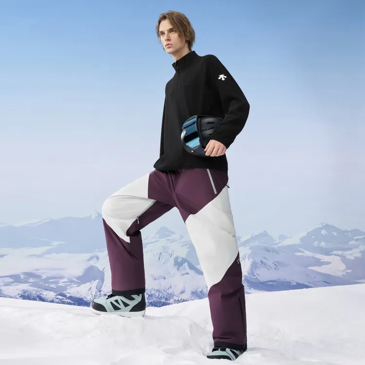 DESCENTE SNOWBOARD Series Knitted Fabric Sweatshirts Unisex-2