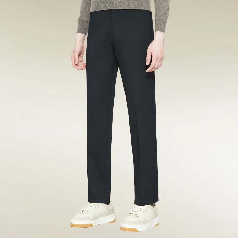 Red Bean Casual Pants Men's Navy Blue-1