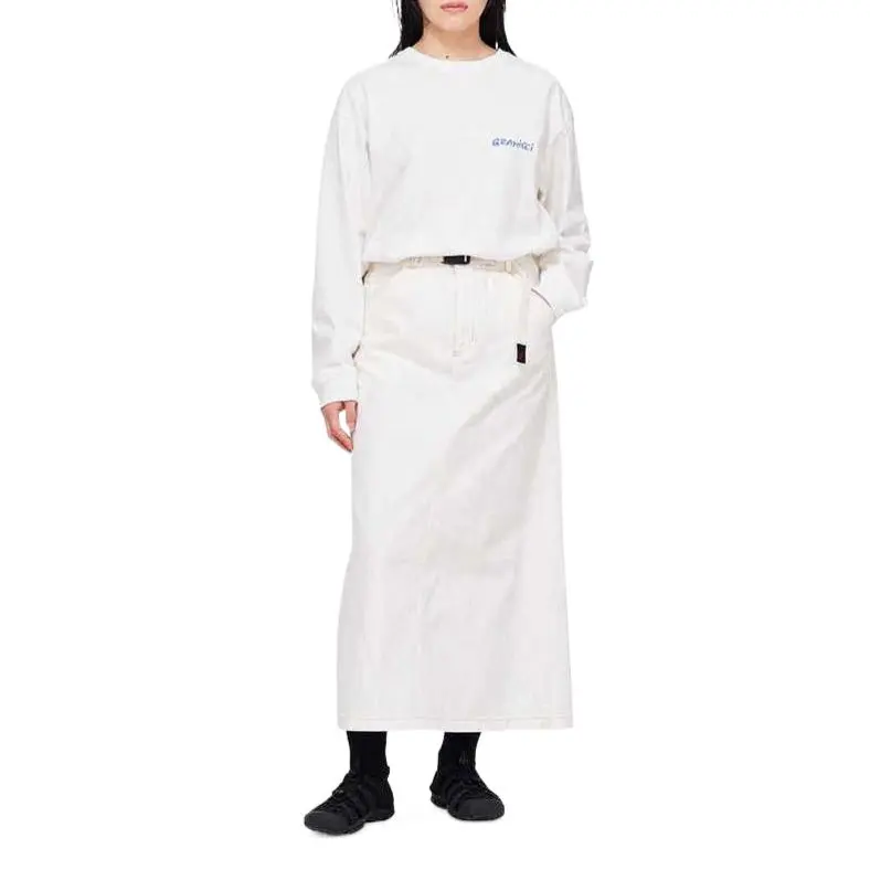 Gramicci Denim CORDURA Denim Long Skirt Women's-9