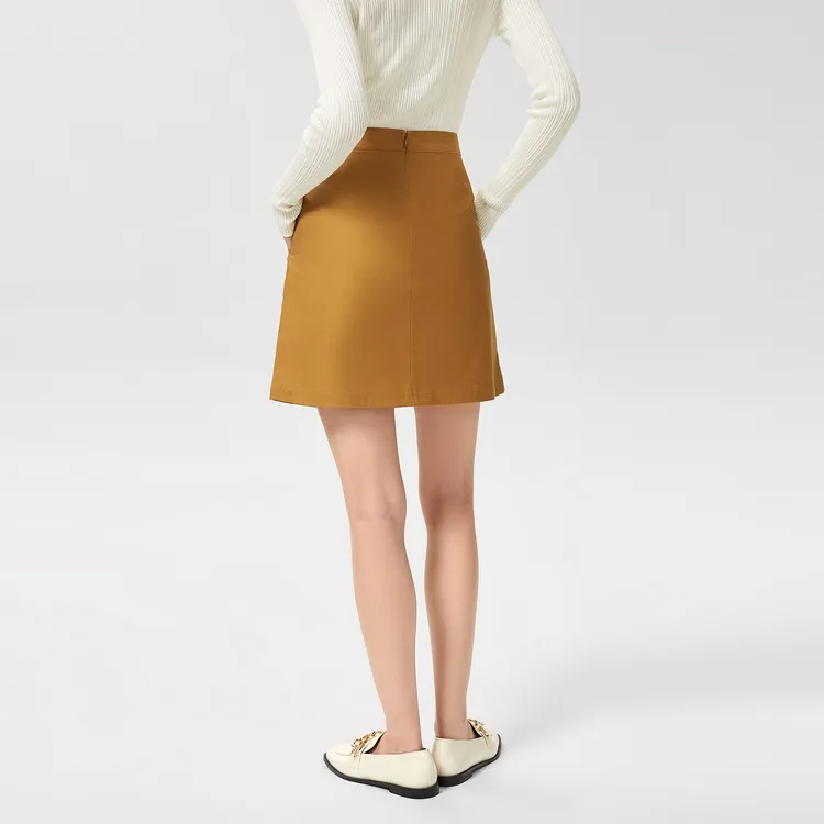 OVV Casual Short Skirts Women's Ginger Yellow 50-3