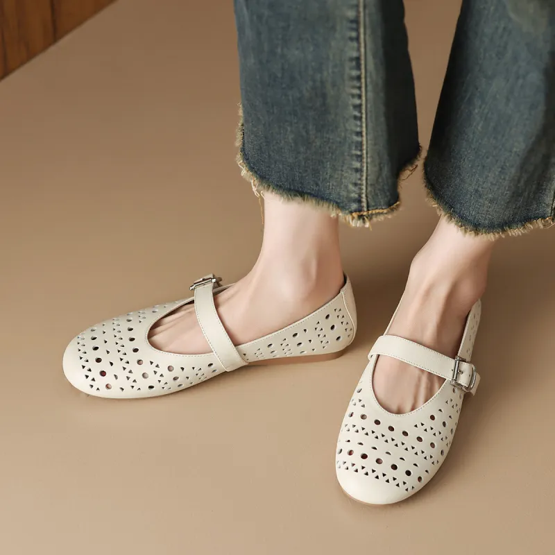 FMM Casual Single Shoes 2cm Women's-5