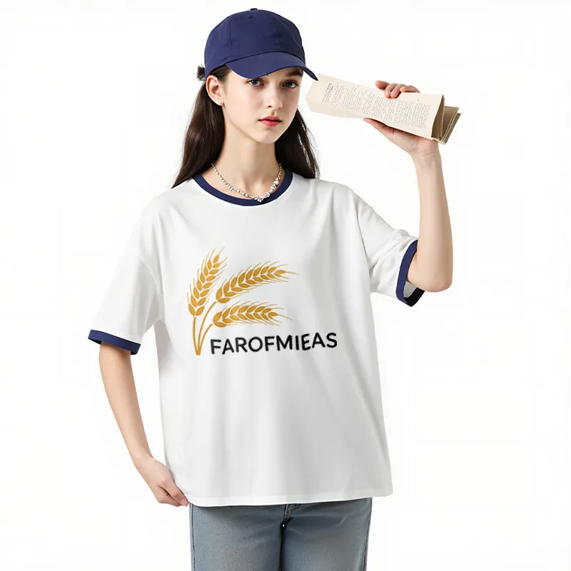 FAIRWHALE Drop Shoulder Sleeve T Shirt Women's-6
