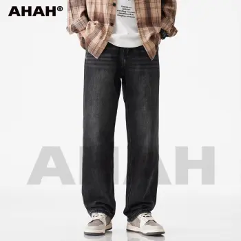 AHAH Jeans Men Black