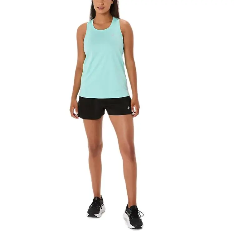 Asics SILVER TANK Tank Tops Women's Mint Green-3