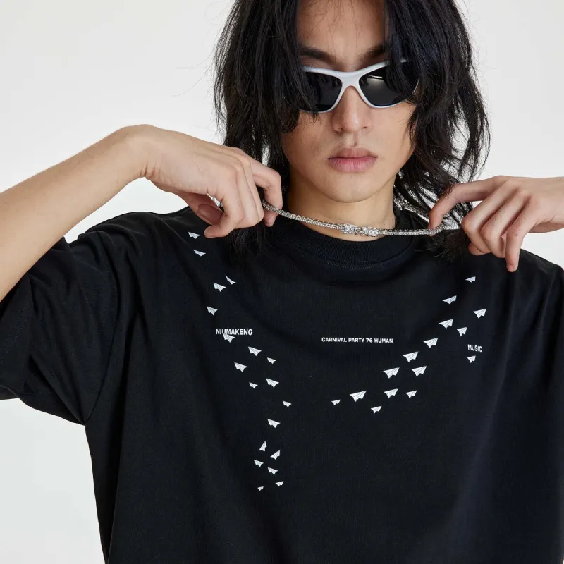 RUIZENLUO T Shirts Unisex Black-5