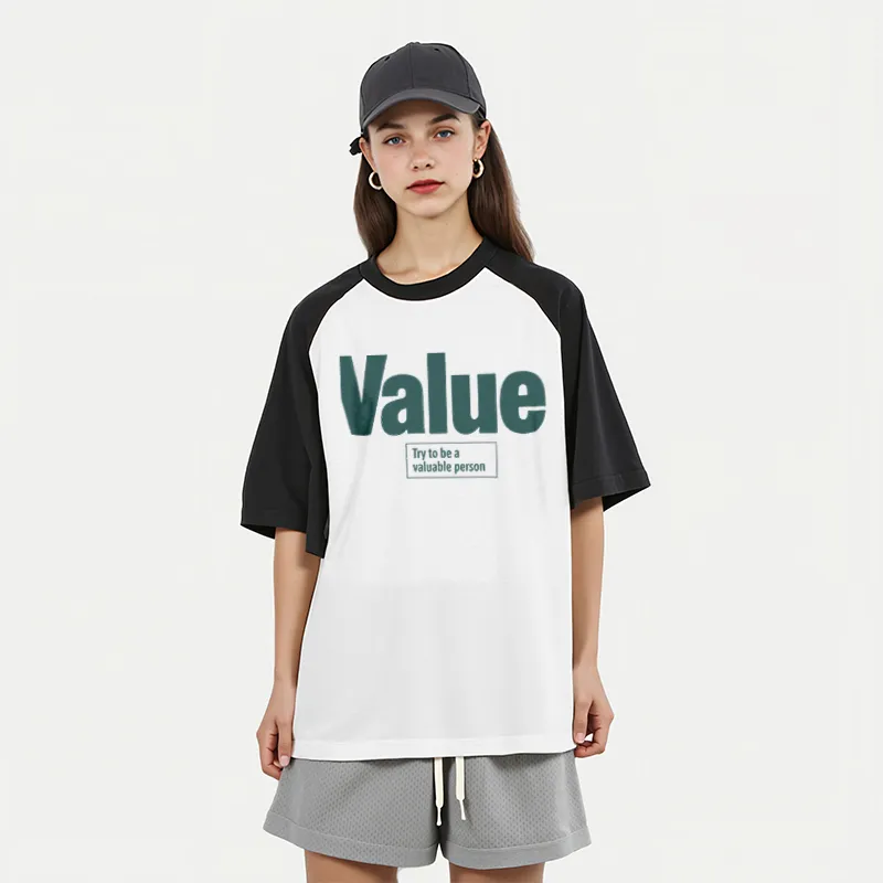 FAIRWHALE Raglan Sleeve T Shirt Women's-6