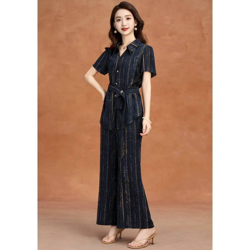 Mylan Casual Suits Women's Navy Blue Collection Brand, Stay Updated With Activity Alerts-5