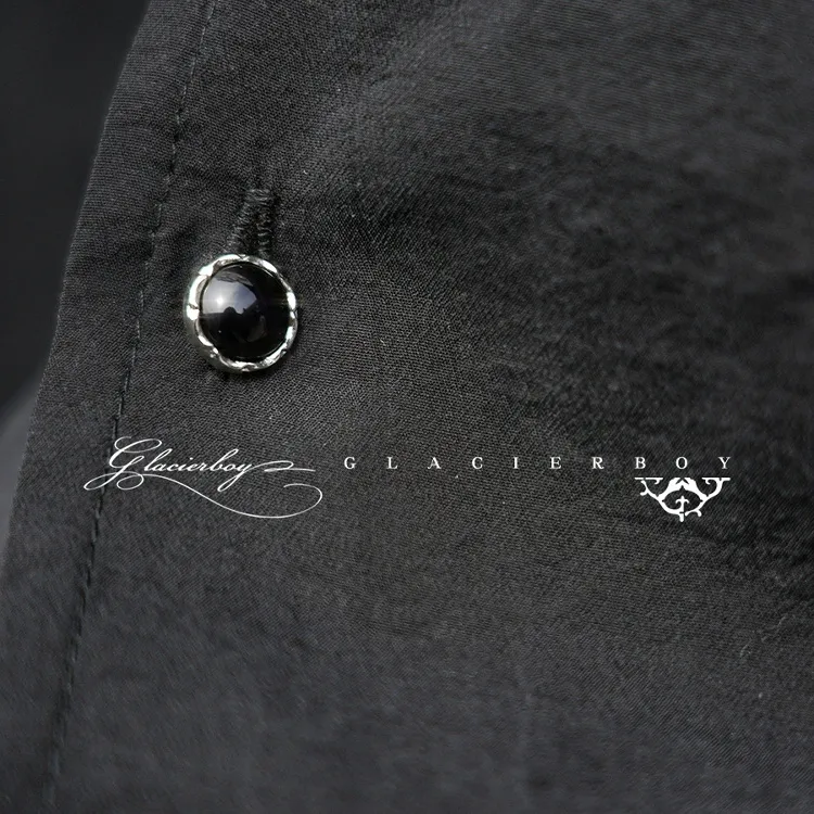 GLACIERBOY Shirts Unisex Black-4