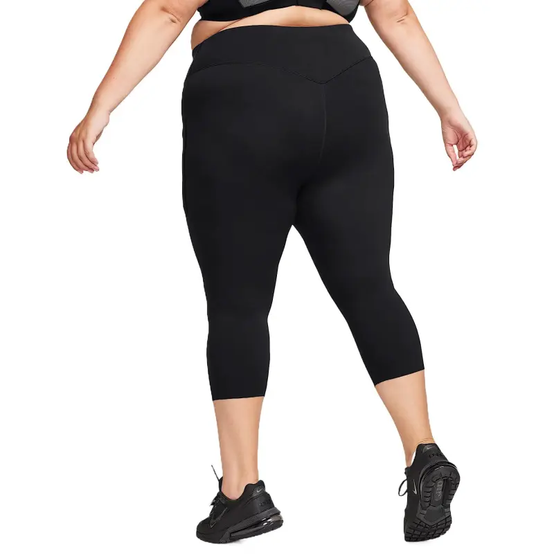 Nike Universa Women's Medium-Support High-Waisted Cropped Leggings With Pockets Plus Size-1
