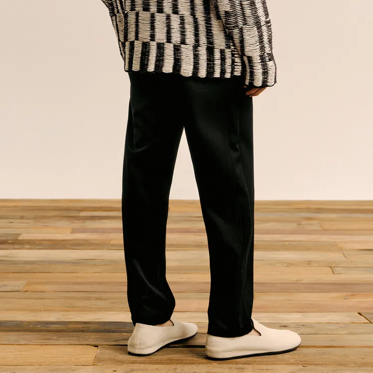 CROQUIS Casual Pants Men Jet Black-2