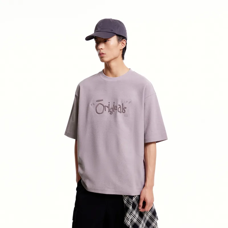JACK&JONES T Shirts Unisex C16 Gray Purple-5
