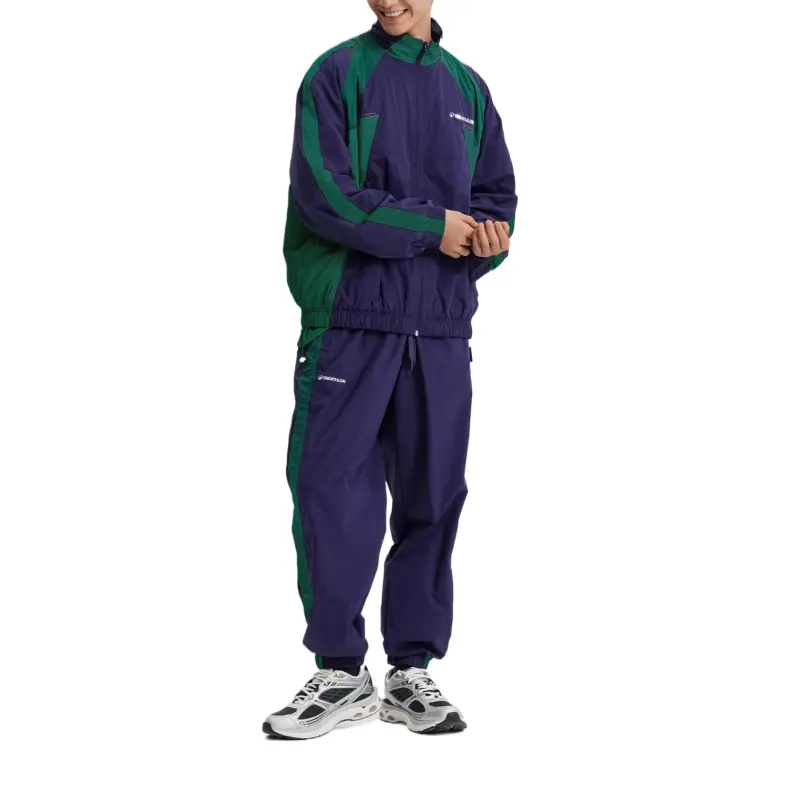 DECATHLON Jackets & Coats Men's Night Purple Light Chalky Gray Pine Green-6