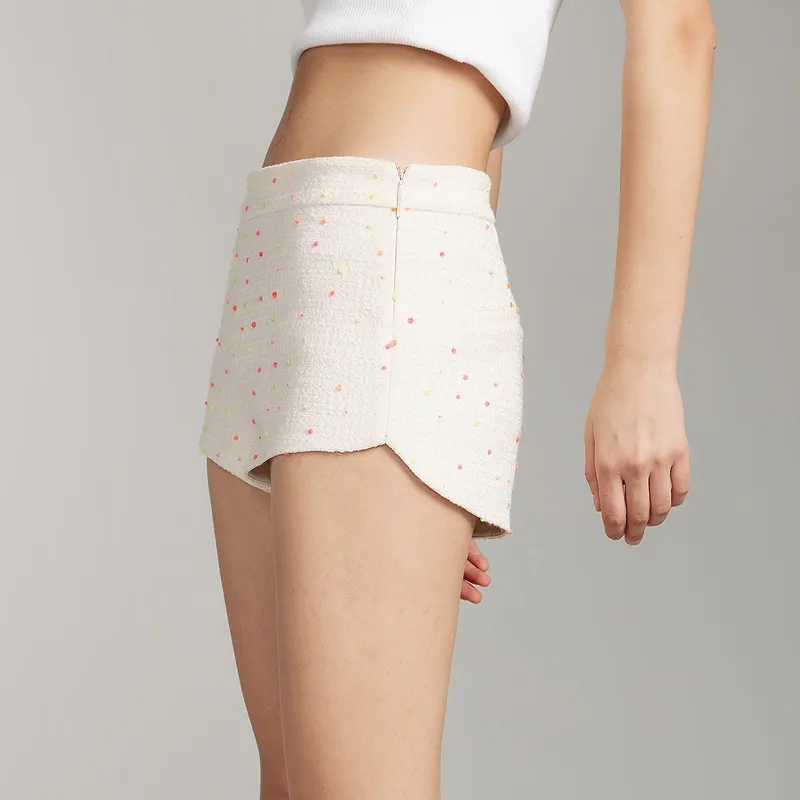 Miss Sixty Casual Shorts Women's Ecru-3