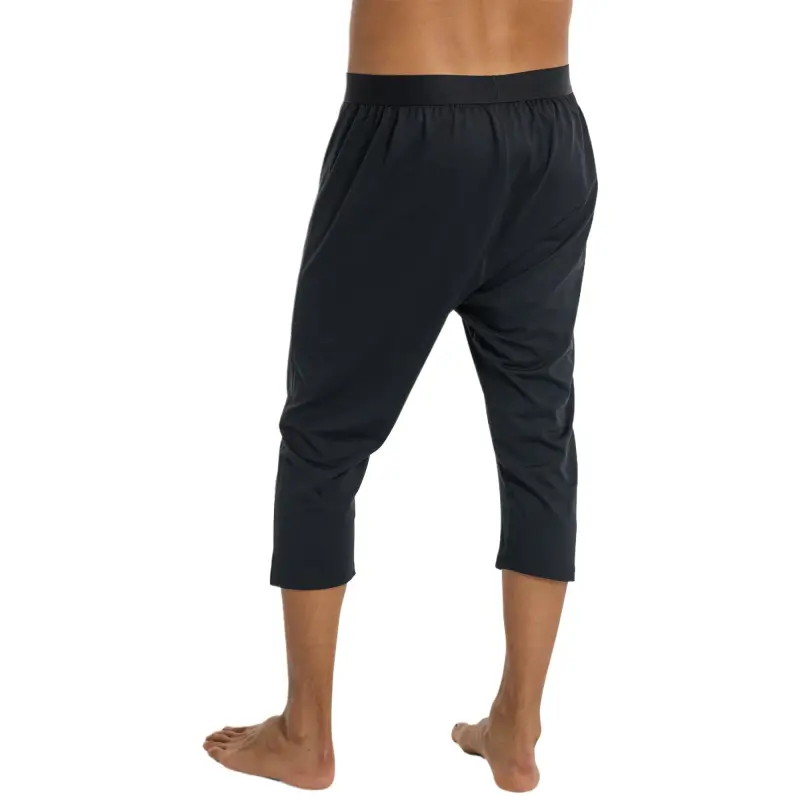 BURTON MIDWEIGHT Base Layer Three-Quarter Boot Casual Shorts Men's Black-2