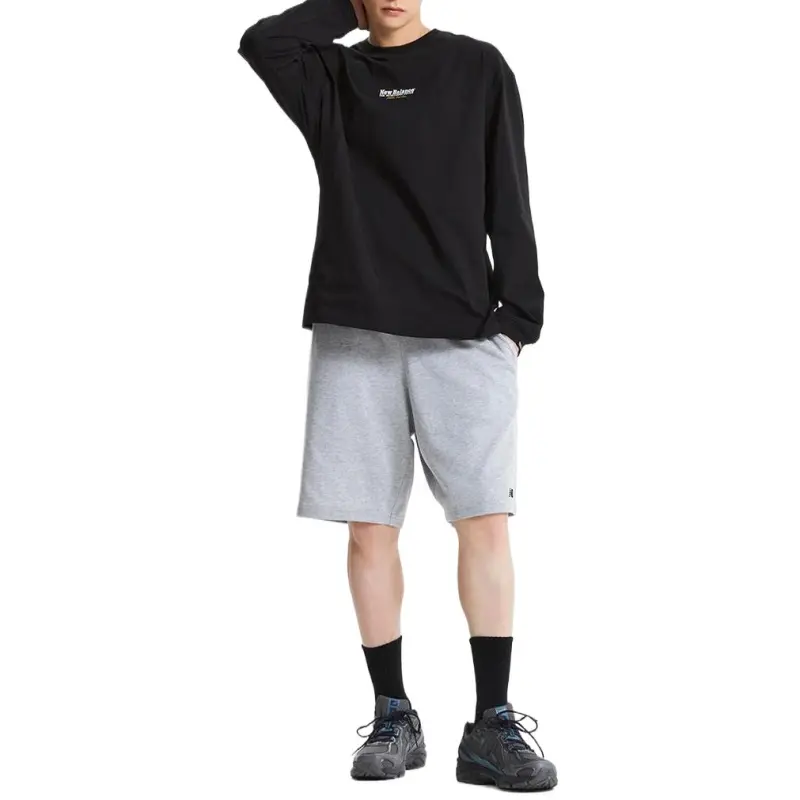 New Balance UNI FLYING T Shirt Men's Black-2
