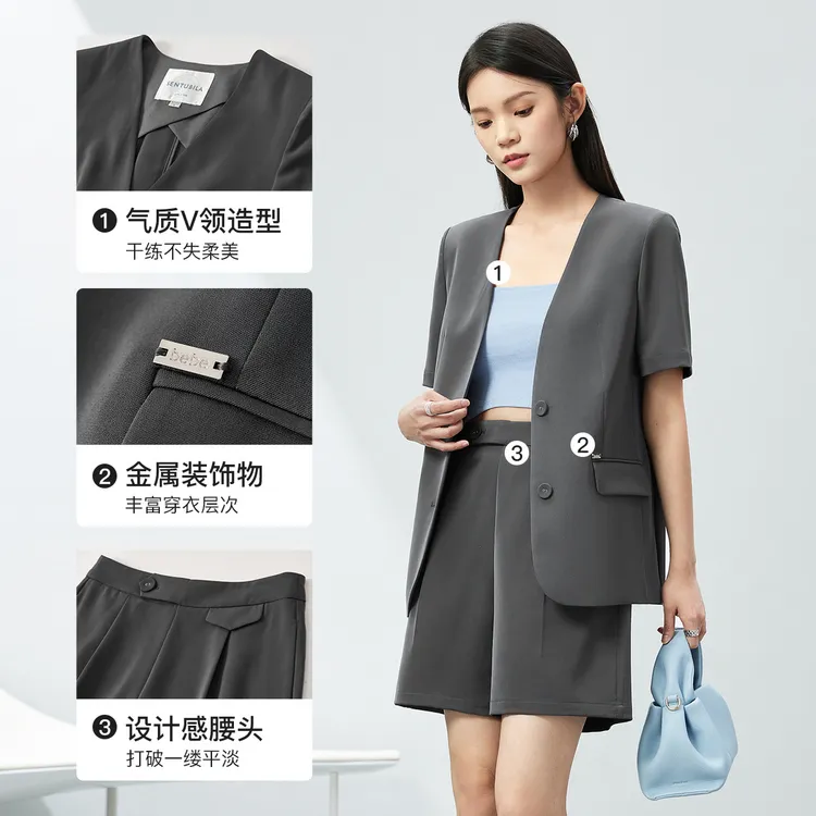 SENTUBILA Business Suits Women's-6