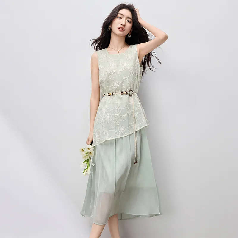 SENTUBILA Sleeveless Dress Women's-3